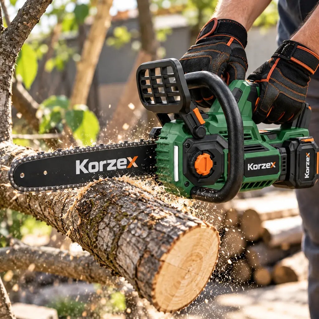 Korzex ultraleggera 2 kg con doppia batteria 48V